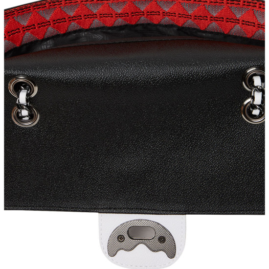 Sprayground Τσάντα ώμου Ai Tribal B&W Turn-Lock Hand Bag